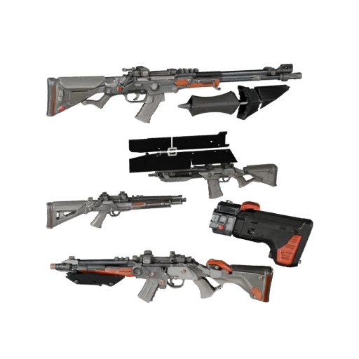 Balestra Sci-Fi High Poly Prop 3D per Studio
