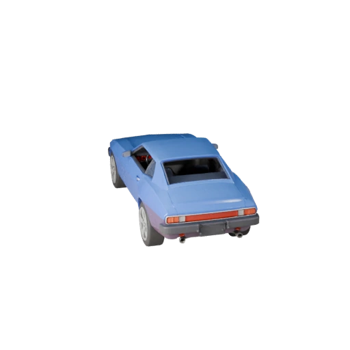 Modello 3D Coupé High Poly per Rendering in Studio Asset PBR (Legacy)