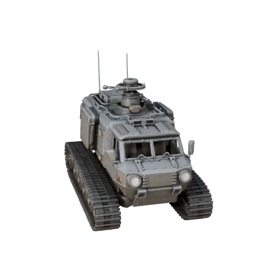 Modelo 3D de Barco Patrulha para Blender - Asset Pronto para Renderização