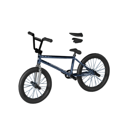 Vélo BMX 3D pour Unity - Asset Pro Low Poly Jeu