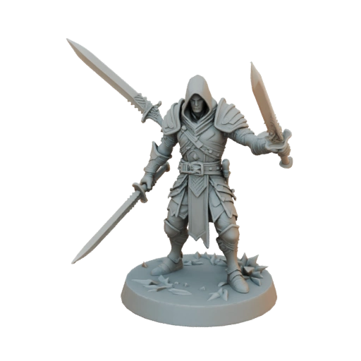 Fantasy Ork Schurke Miniatur STL - Schwarm