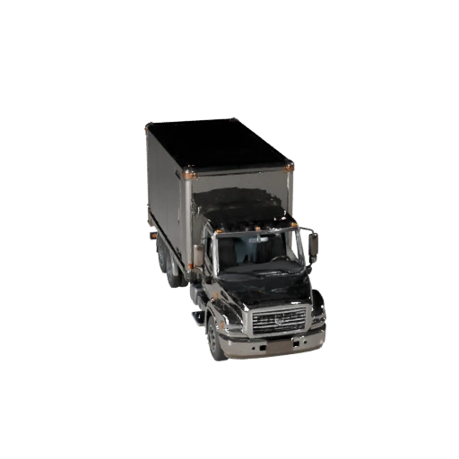 Kastenwagen 3D-Modell für Blender & Spiele - PBR-Asset (Legacy)