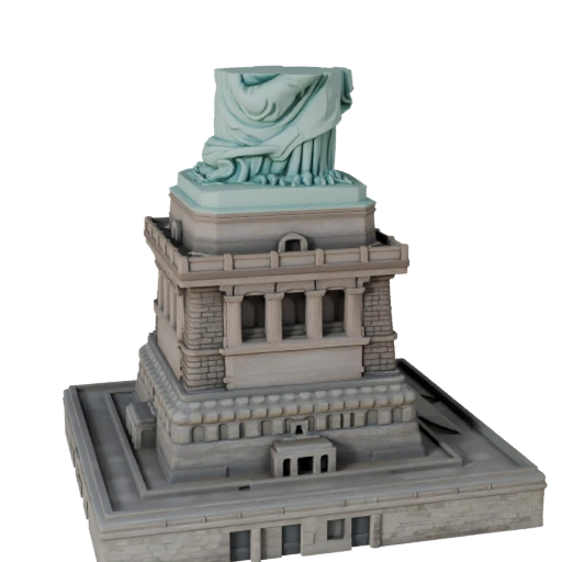 Statue of Liberty 3D Model for Unity - Realtime Game Asset