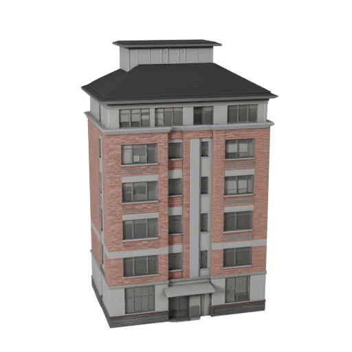 Modelo 3D de Bungalô - Asset Realista de Archviz para Arquitetura