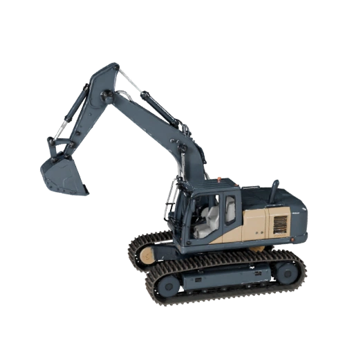 Game Ready Backhoe Loader 3D Model for Realtime Use