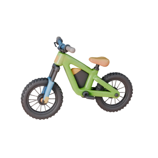 Modèle 3D de VTT Dessin Animé - Asset Stylisé pour Jeu