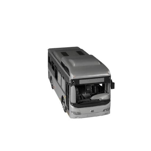 Game Ready City Bus 3D Model for Realtime Use PBR Asset