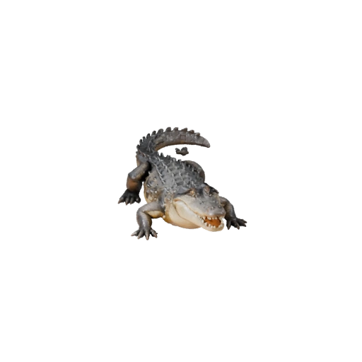 Modèle 3D Crocodile pour Blender - Asset PBR avec Textures | PBR