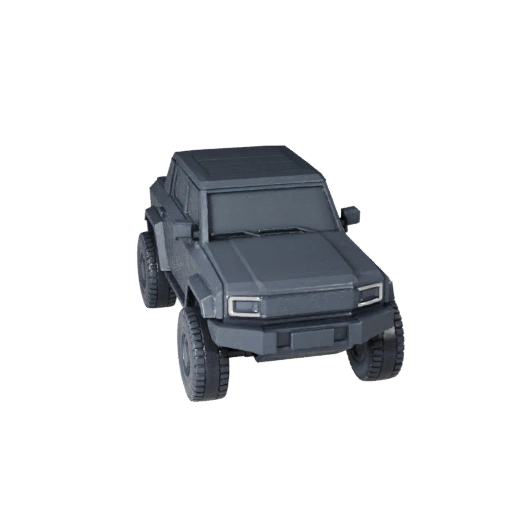 Modèle 3D STL de SUV Cyber Imprimable - Présentoirs et Objets de Collection
