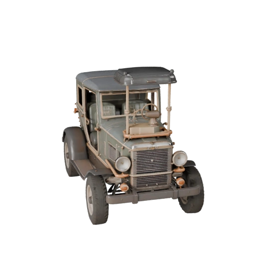 Modelo 3D de Carro Clássico para Blender - Asset Pronto para Renderização (Legacy)