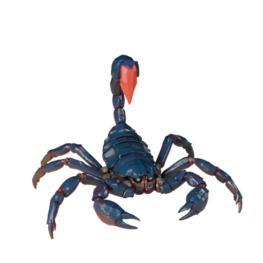 Scorpion 3D Model for Blender - PBR Asset with Textures | PBR