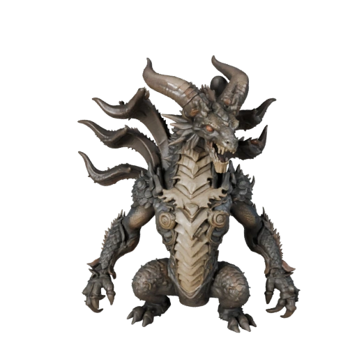 Realistische Hydra 3D-Modell - Rigged PBR-Asset für Spiele | Lizenzfrei