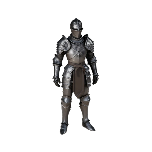 Fantasy NPC Ritter Charaktermodell - Geriggt