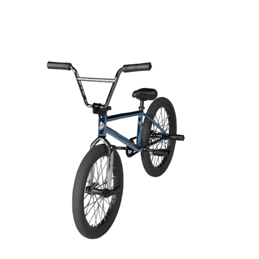 Modello 3D Bici BMX per Blender - Asset Pronto per il Rendering