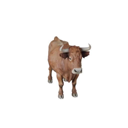Modelo 3D de Vaca para Blender - Asset PBR com Texturas | Royalty-Free