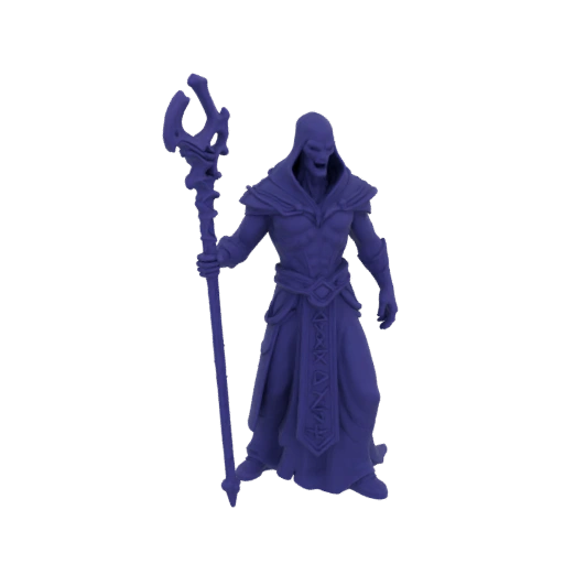 Miniature STL de Lich Ancien Nécromancien Dark Fantasy