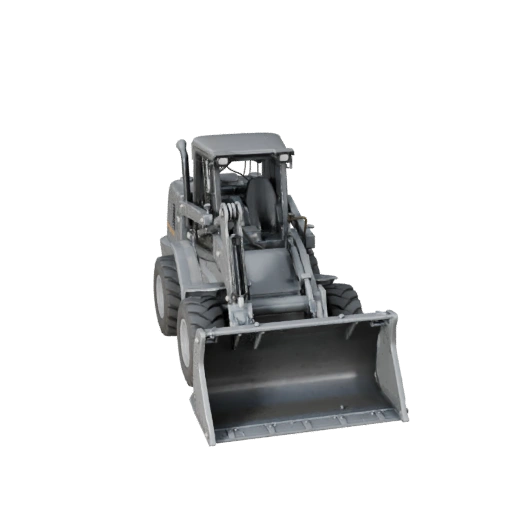 نموذج ثلاثي الأبعاد لـ skid steer loader لمحرك Unreal - جاهز للعبة