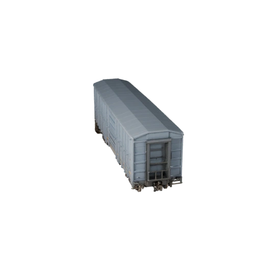 Trem de Carga 3D Model para Blender - Asset Pronto para Renderização