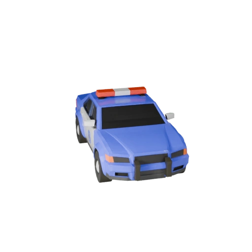 سيارة شرطة عالية الدقة للعروض الاستوديوية - PBR (Legacy)