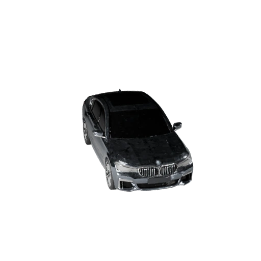 BMW-inspirierter Luxus-Limousine 3D-Modell für Blender - Render