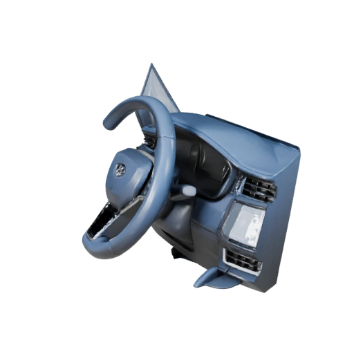 Modelo 3D de Carro da Cidade de Alto Poligonagem para Renderizações de Estúdio Ativo PBR
