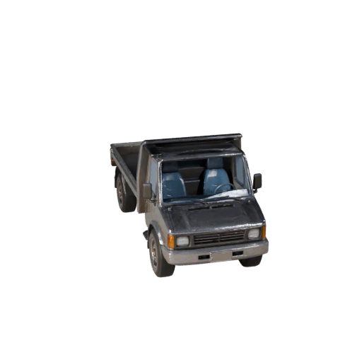 Tieflader 3D-Modell für Unreal Engine - Spielbereit