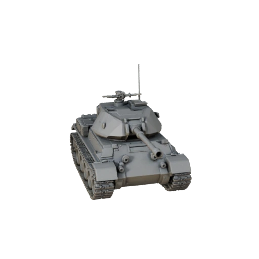 Carro Armato Stampabile Modello 3D STL per Collezionismo e Esposizione