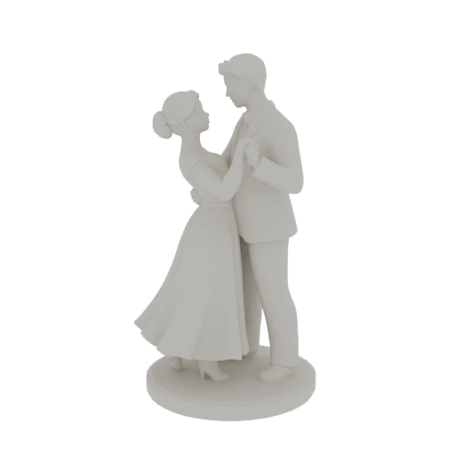 Studio Romantic Couple Dance | Marketing Render Pack