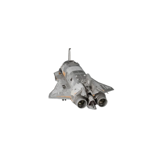 Modèle 3D de Navette Orbitale pour Blender - PBR Prêt pour le Rendu