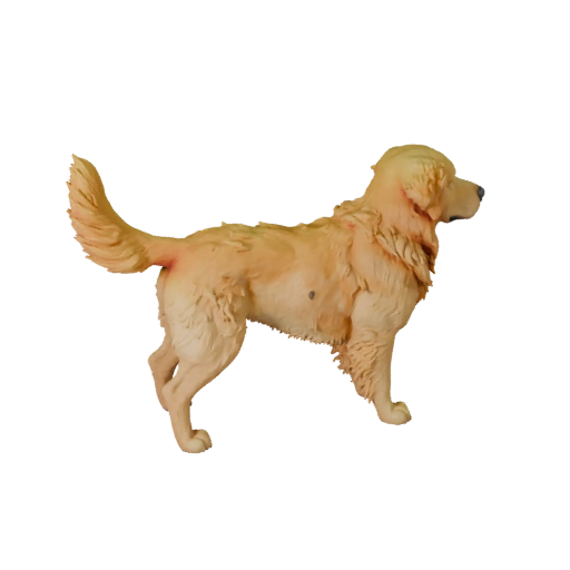 Modello 3D Cane Golden Retriever per Unity - Asset Pronto per il Gioco, FBX