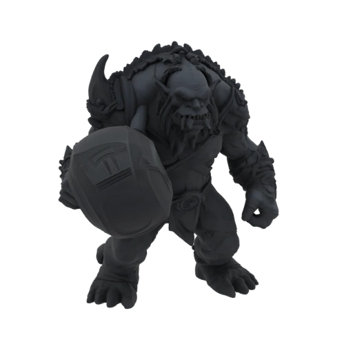 Dunkle Fantasie Troll Feind Miniatur STL - Schwarm