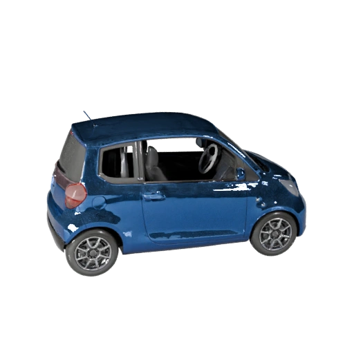 Kleinwagen 3D-Modell für Unreal Engine - Spielbereites Asset