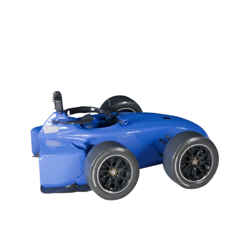 Modelo 3D de Coche de Fórmula para Blender y Juegos - PBR Realista