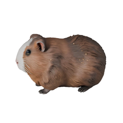 Meerschweinchen 3D-Modell für Unity - Spielfertiges Asset, FBX | Lizenzfrei