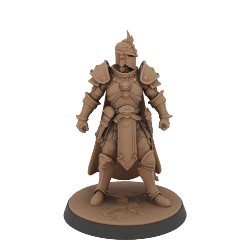 Collectible Noble Paladin Presupported | Display Asset