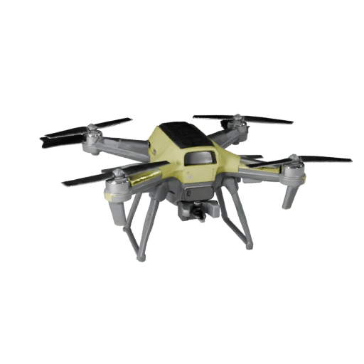 Printable Drone Quadcopter STL 3D Model - Display