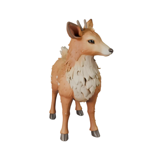 Modèle 3D Cerf Haute Poly - Atout STL Détaillé pour Impression | PBR