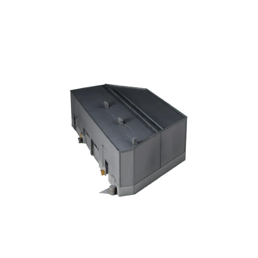 Modèle 3D Imprimable d'Entrepôt de Chantier Naval STL - Asset d'Échelle