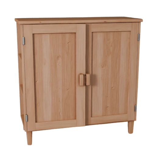 Gabinete de Pared GLB Activo Web 3D para Navegadores