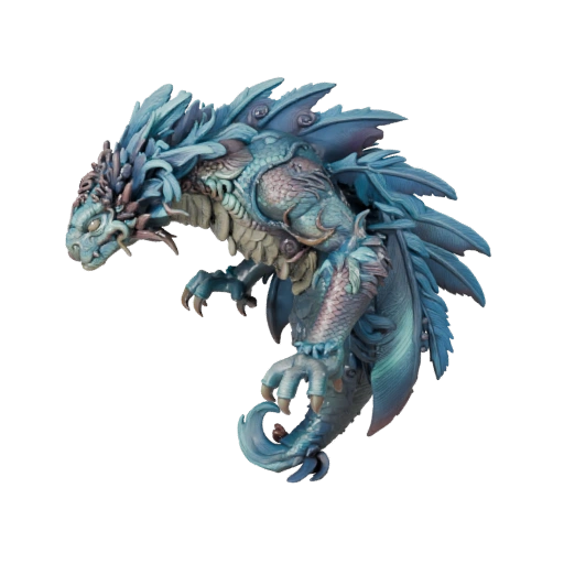 Modello 3D Sirena High Poly - Asset STL Dettagliato per la Stampa