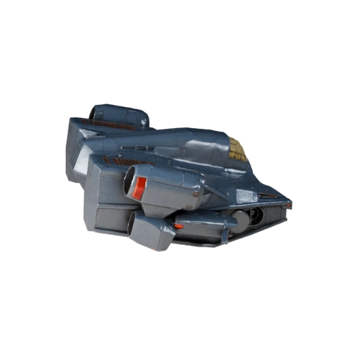 3D модель истребителя - Высокополигональный PBR-ресурс для студии