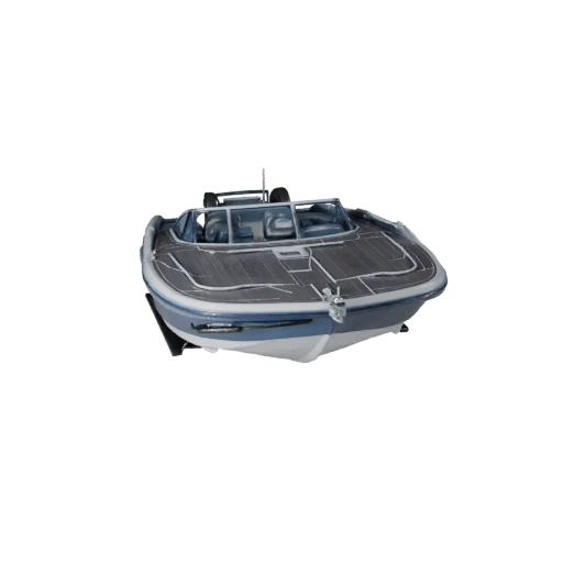 Spielbereites Schnellboot 3D-Modell für Echtzeitnutzung PBR-Asset