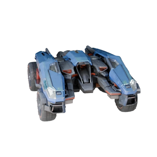 Modello 3D Moto Volante Pronto per il Gioco per Uso in Tempo Reale Asset PBR