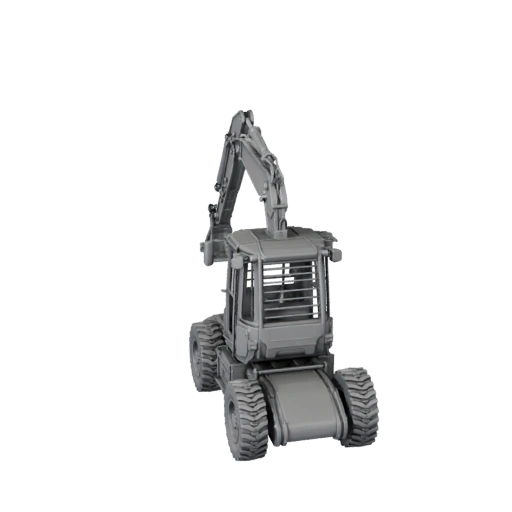 Druckbare Dampfwalze STL 3D-Modell für Sammlerstücke &