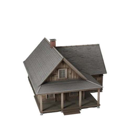 Fermette 3D Modèle pour Unreal - UE Asset Temps Réel pour Temps Réel