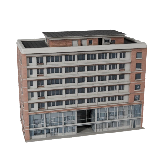 3D модель пляжного дома для Unreal - Asset для реального времени для сцен UE