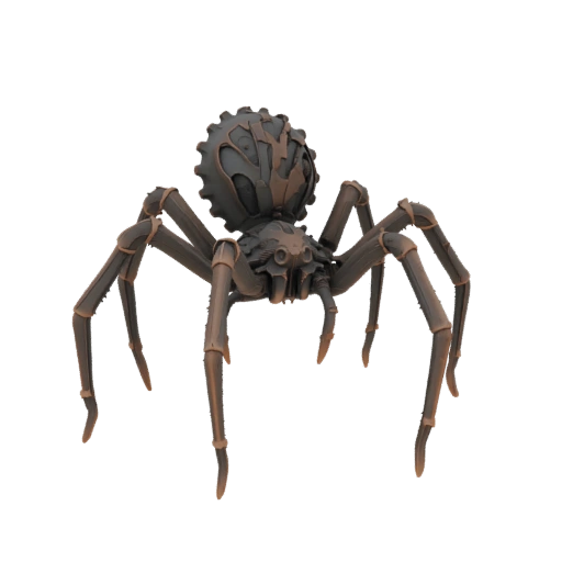 Miniatura STL de Aranha Inimiga de Fantasia Sombria de Inverno