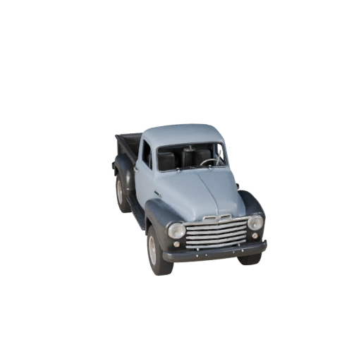 Camionnette vintage 3D Model pour Unreal Engine - Jeu