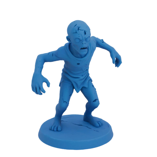 Miniatura STL de Inimigo Zumbi de Fantasia - Rush