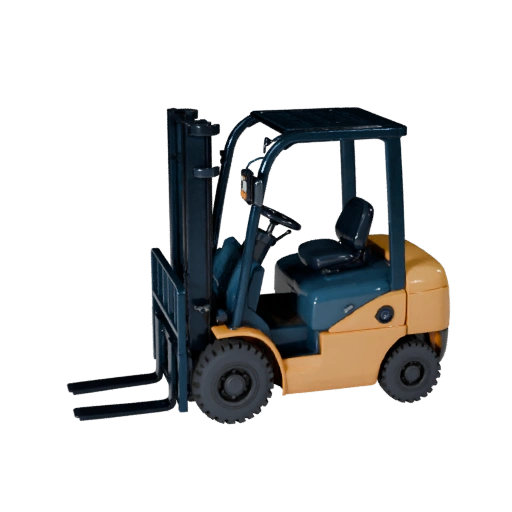 Forklift 3D Model for Blender & Games - PBR Asset
